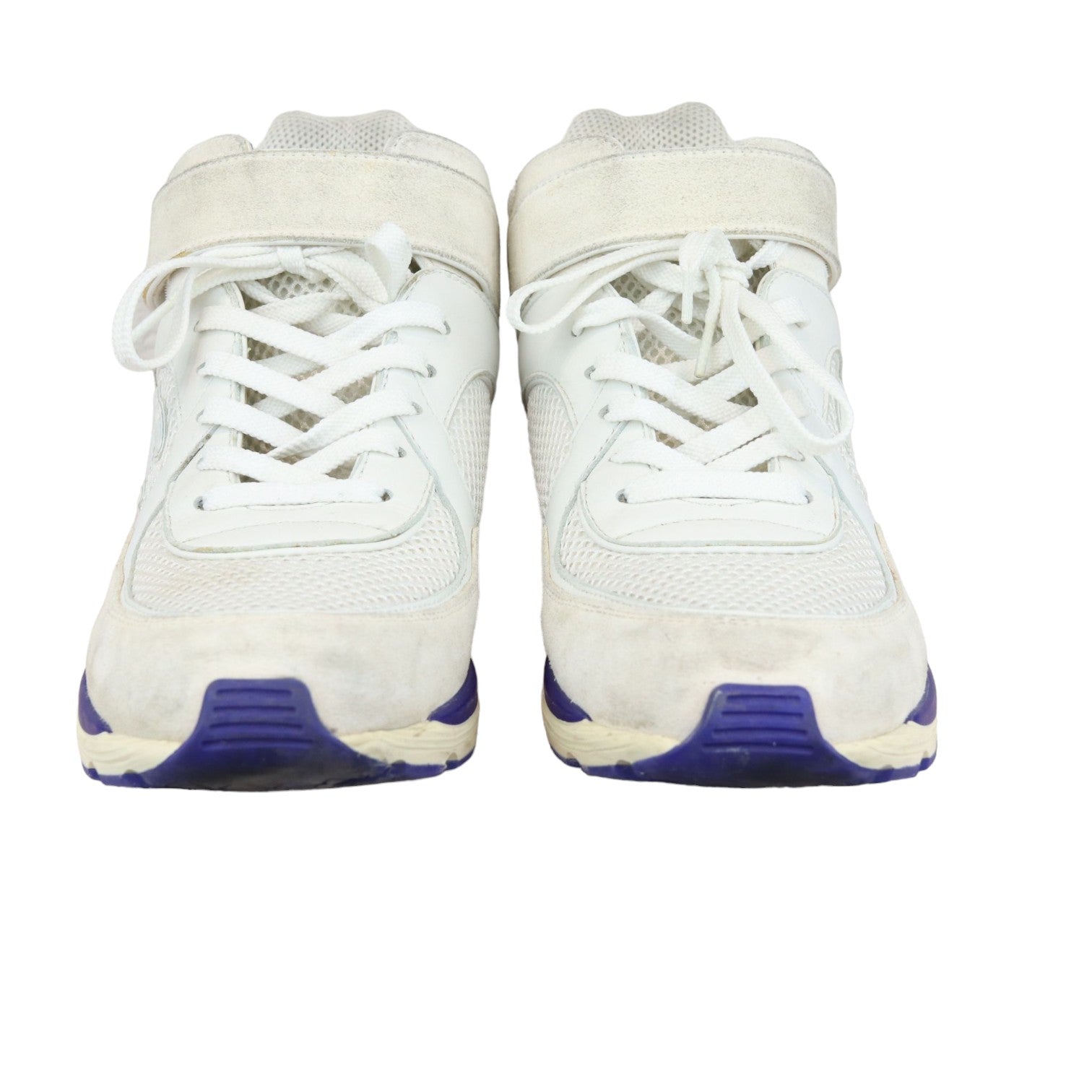 ベシクタシュ　TURKCELL ユニ　US Lサイズ Chanel CC Sneakers Suede and Leather Multicolor Size 37.5