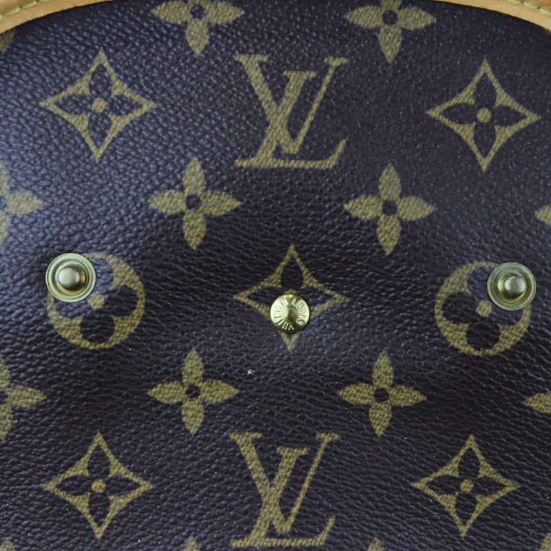 Sac Chien 40 Pet Carrier Monogram Brown GHW