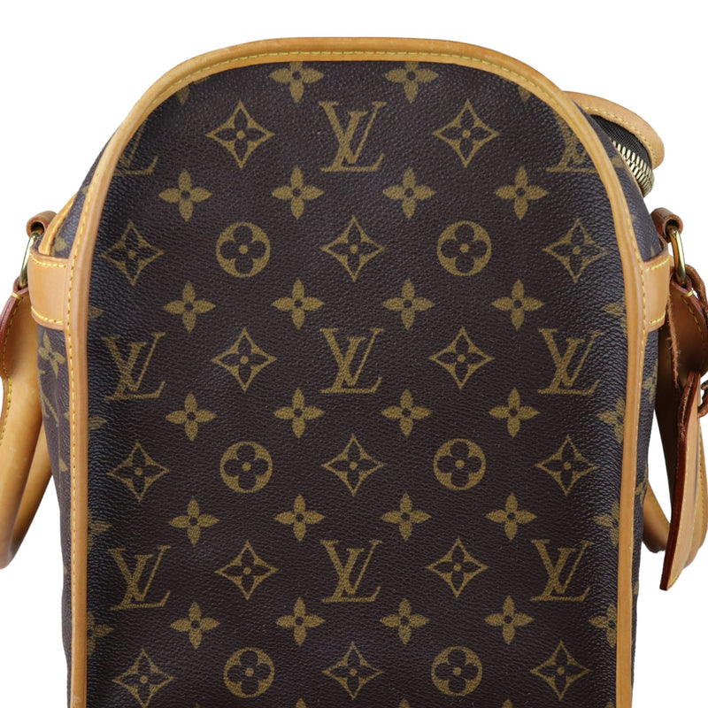 Sac Chien 40 Pet Carrier Monogram Brown GHW