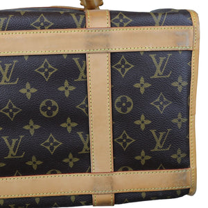 Sac Chien 40 Pet Carrier Monogram Brown GHW