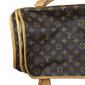 Sac Chien 40 Pet Carrier Monogram Brown GHW