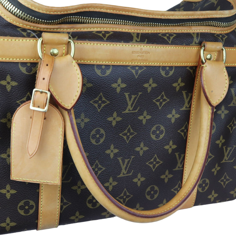Sac Chien 40 Pet Carrier Monogram Brown GHW