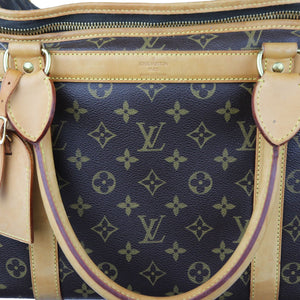 Sac Chien 40 Pet Carrier Monogram Brown GHW