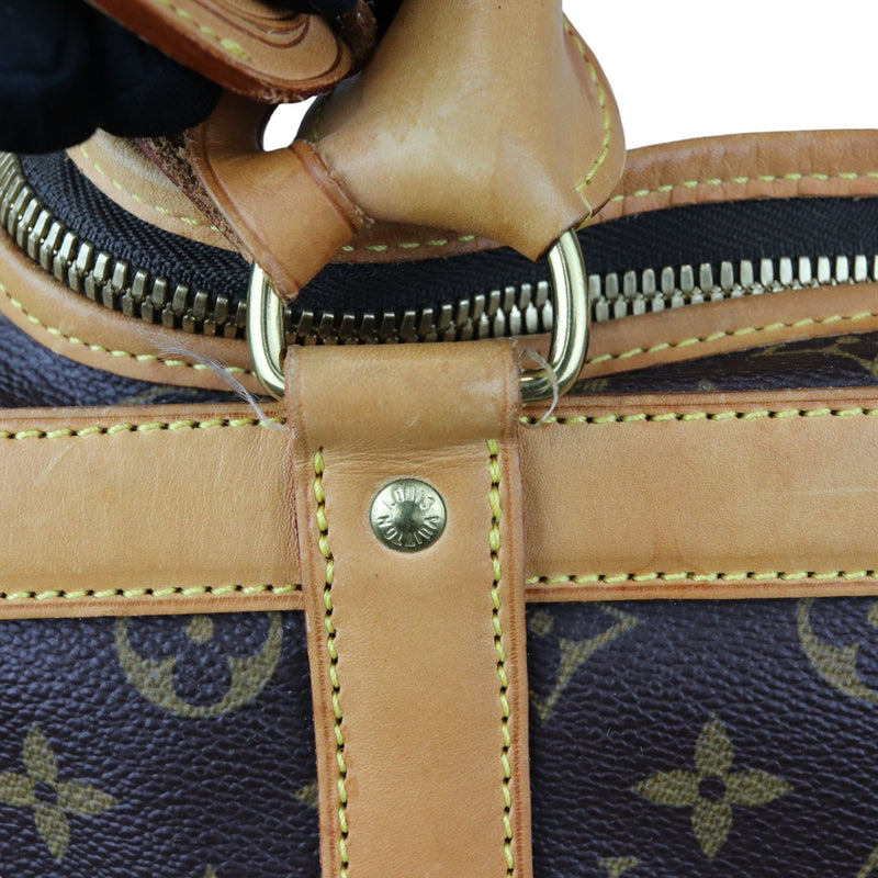 Sac Chien 40 Pet Carrier Monogram Brown GHW