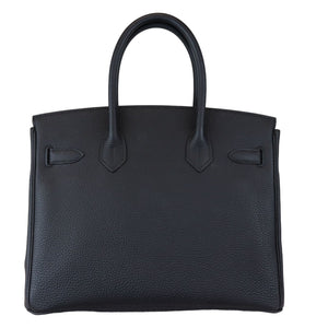 Black Birkin 30 with GHW | Black Birkin Handbag GHW | Bag Religion