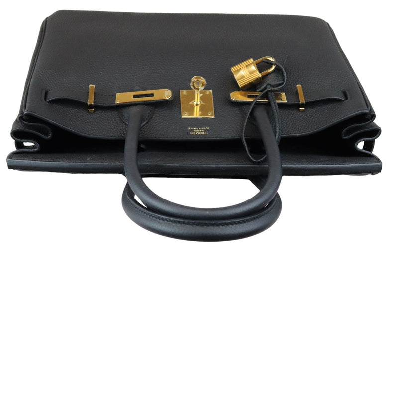 Black Birkin 30 with GHW | Black Birkin Handbag GHW | Bag Religion