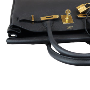 Black Birkin 30 with GHW | Black Birkin Handbag GHW | Bag Religion