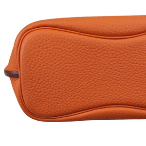 Kelly 22 Orange Leather | Togo Leather Orange Bag | Bag Religion
