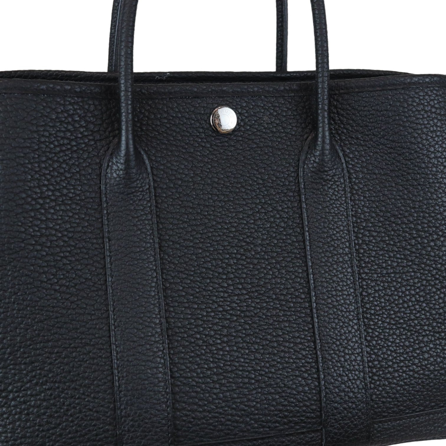 Hermes Garden Party 30 TPM Negonda Black PHW – Bag Religion