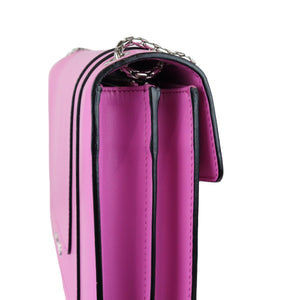 Serpenti Forever Shoulder Calfskin Pink SHW