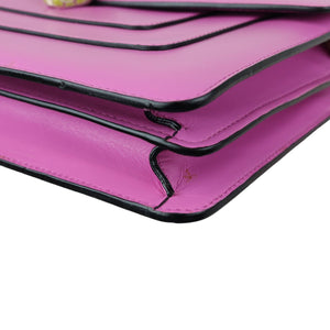 Serpenti Forever Shoulder Calfskin Pink SHW