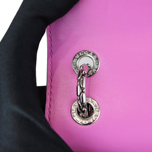 Serpenti Forever Shoulder Calfskin Pink SHW