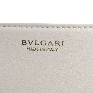 Serpenti Cabochon Small Crossbody Calfskin Ivory GHW
