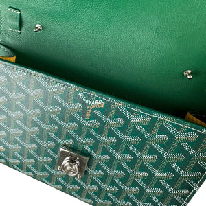 Chypre Pouch Goyardine Canvas Green PHW