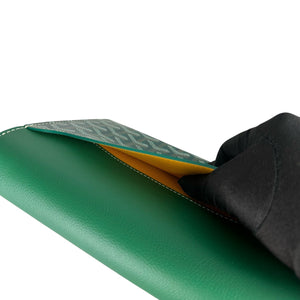 Chypre Pouch Goyardine Canvas Green PHW