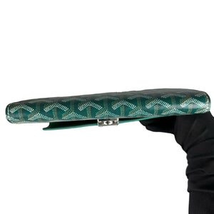 Chypre Pouch Goyardine Canvas Green PHW