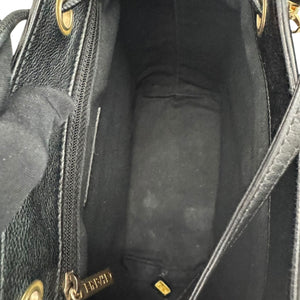 Business Affinity Backpack Caviar Quilted Black GHW