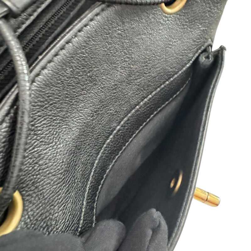 Business Affinity Backpack Caviar Quilted Black GHW