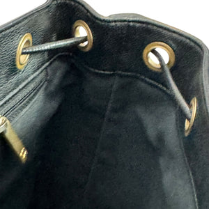Business Affinity Backpack Caviar Quilted Black GHW
