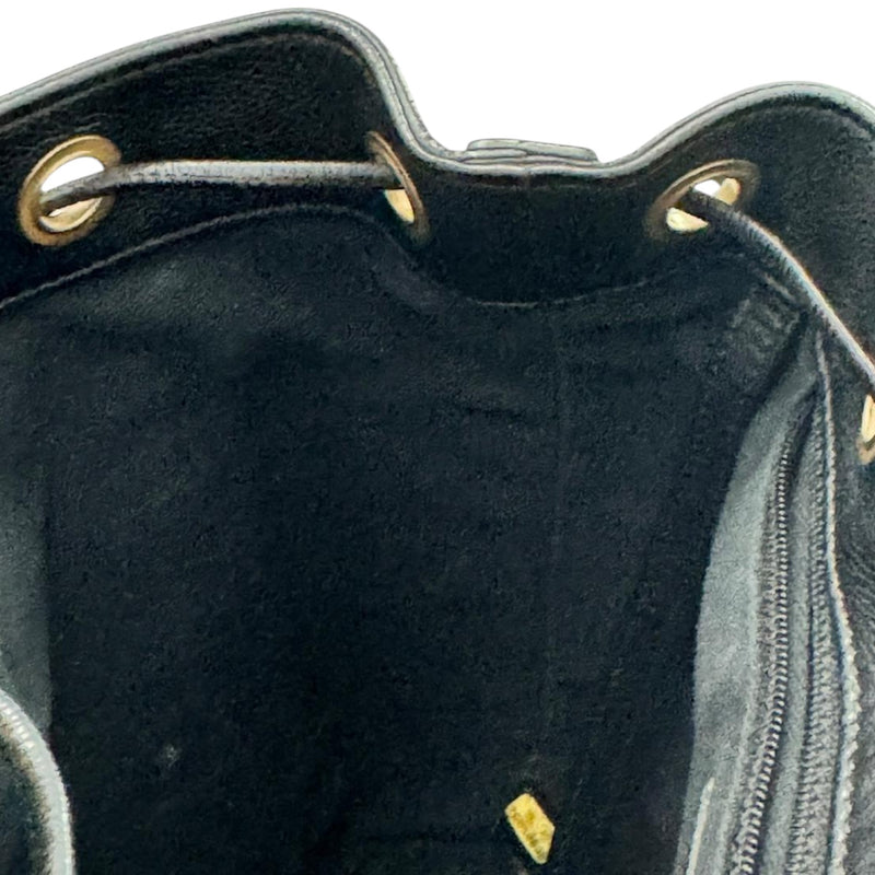 Business Affinity Backpack Caviar Quilted Black GHW
