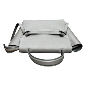 Micro Belt Grained Calfskin Grey GHW