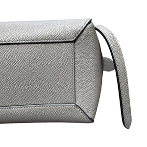 Micro Belt Grained Calfskin Grey GHW
