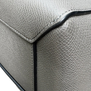 Micro Belt Grained Calfskin Grey GHW