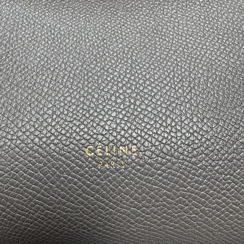 Micro Belt Grained Calfskin Grey GHW