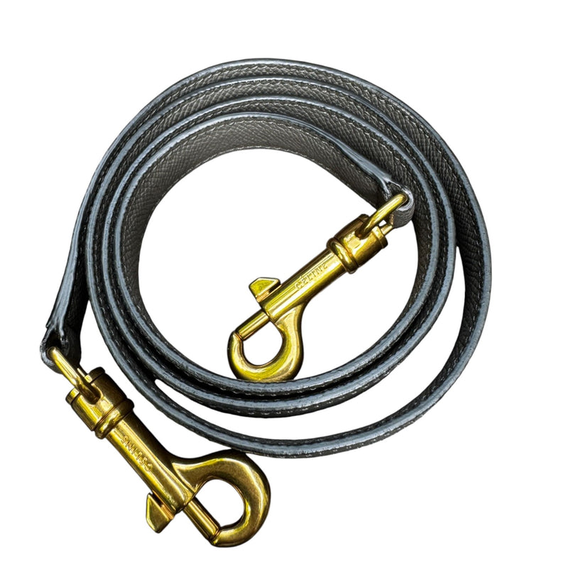 Micro Belt Grained Calfskin Grey GHW