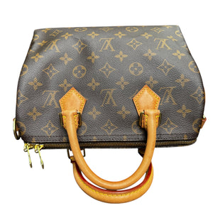 Speedy Bandouliere 25 Monogram Brown GHW