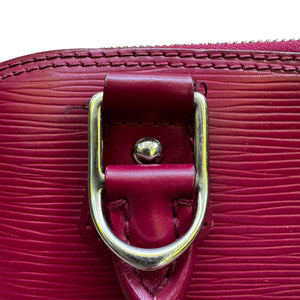 Alma PM Epi Leather Red SHW