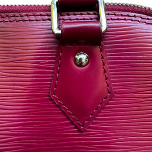Alma PM Epi Leather Red SHW