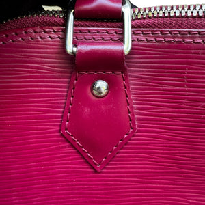 Alma PM Epi Leather Red SHW