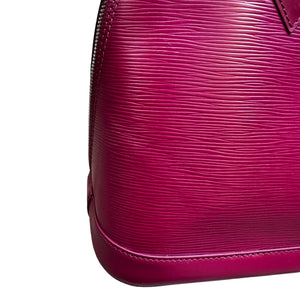 Alma PM Epi Leather Red SHW