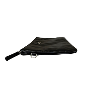 22 Medium Shiny Calfskin Quilted Black SHW