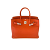 Soho Disco Bag in Rose Beige Pebbled Calfskin