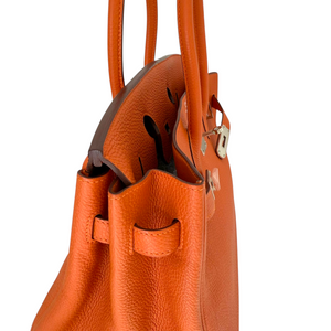 Birkin 35 Toga Leather Orange PHW