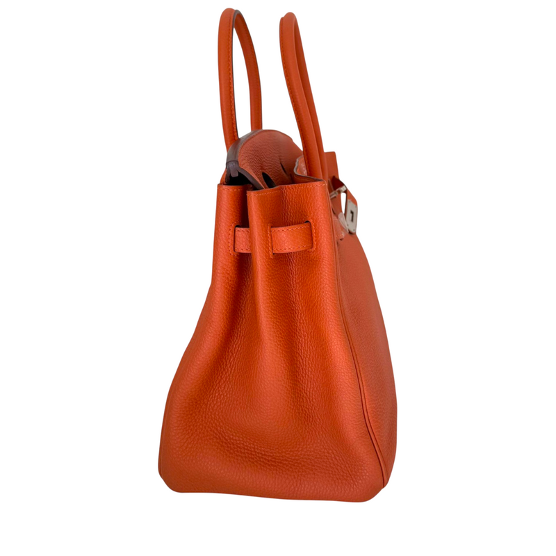 Birkin 35 Toga Leather Orange PHW