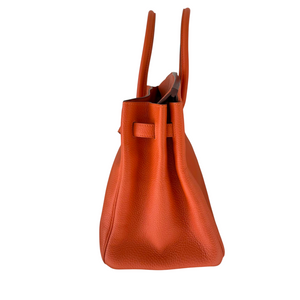 Birkin 35 Toga Leather Orange PHW