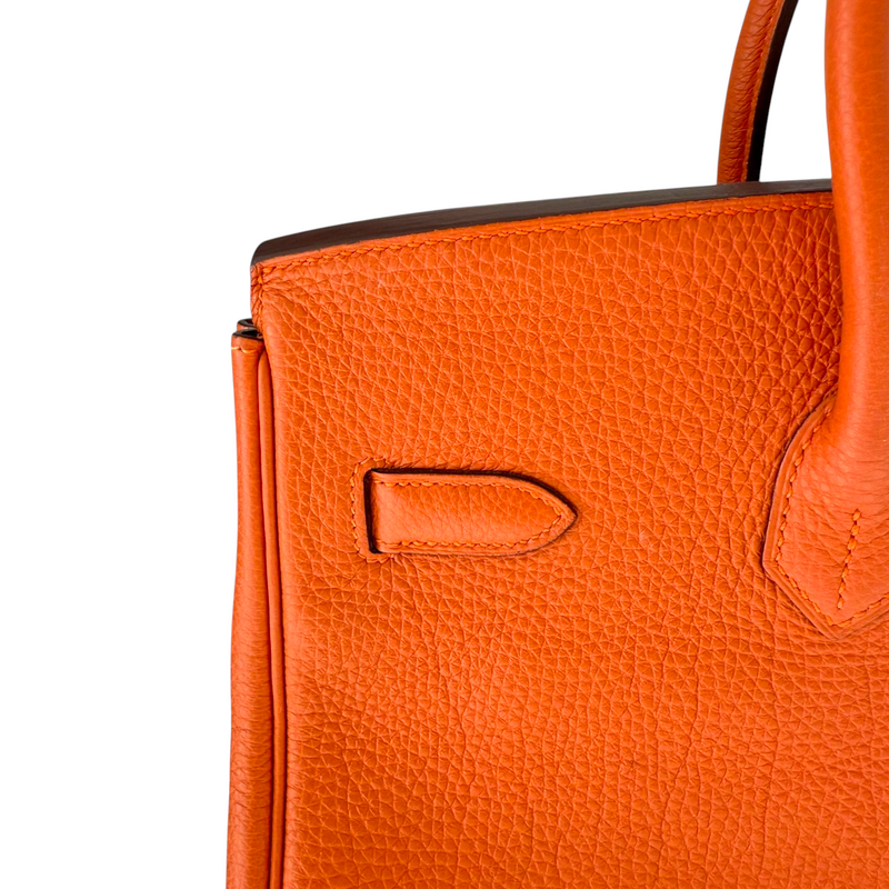 Birkin 35 Toga Leather Orange PHW