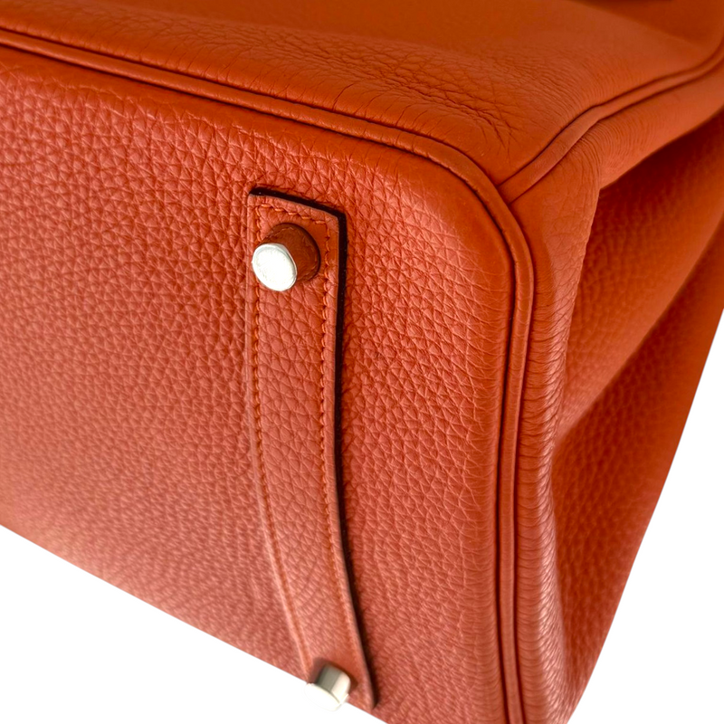 Birkin 35 Toga Leather Orange PHW