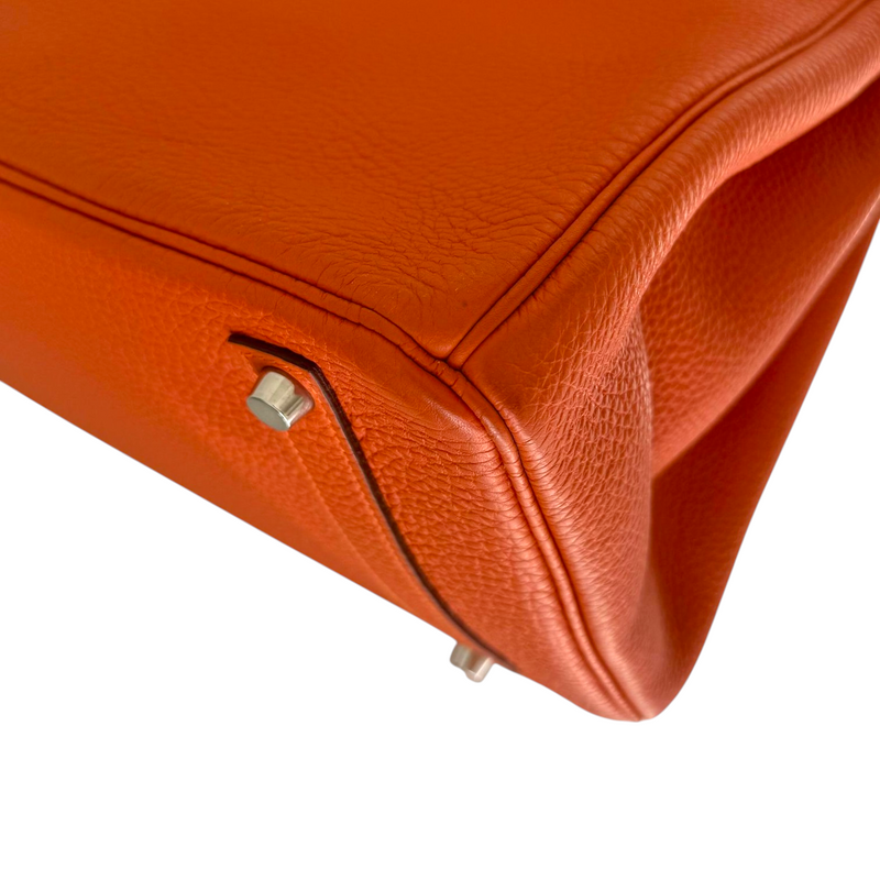 Birkin 35 Toga Leather Orange PHW