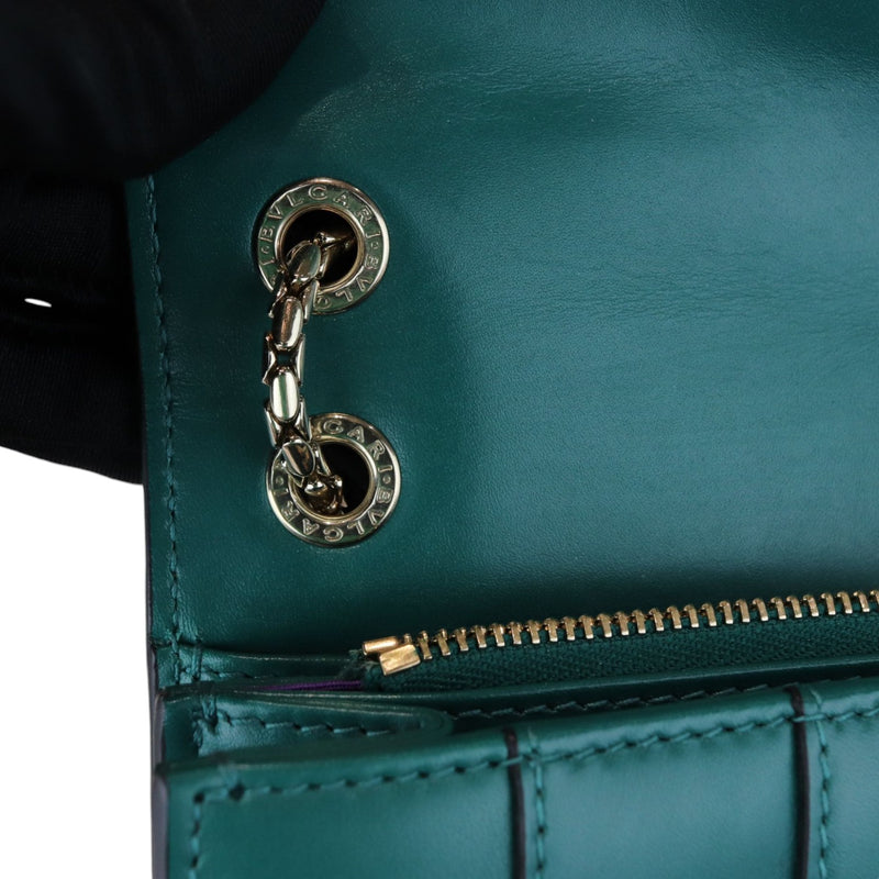 Serpenti Forever Calfskin Green GHW