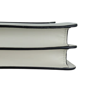 Serpenti Forever Shoulder Calfskin Quilted White GHW