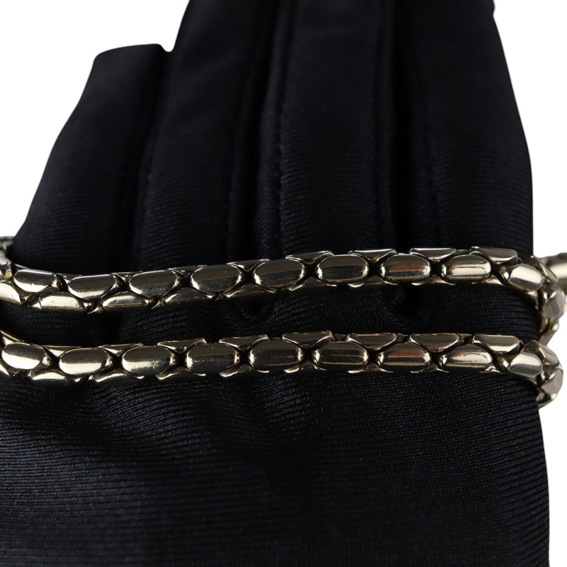 Serpenti Forever Shoulder Calfskin Quilted White GHW