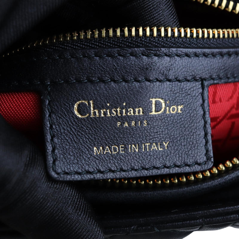 Lady Dior Medium Lambskin Black GHW