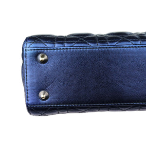 My ABCDior Lady Dior Small Lambskin Blue GHW