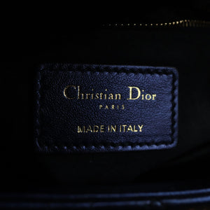 My ABCDior Lady Dior Small Lambskin Blue GHW