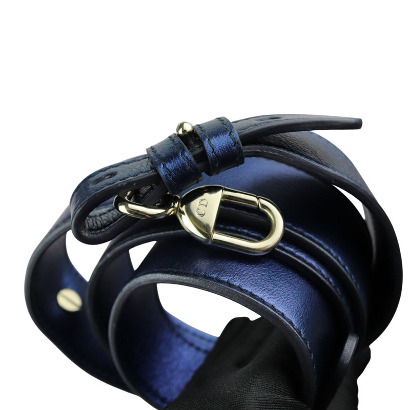 My ABCDior Lady Dior Small Lambskin Blue GHW