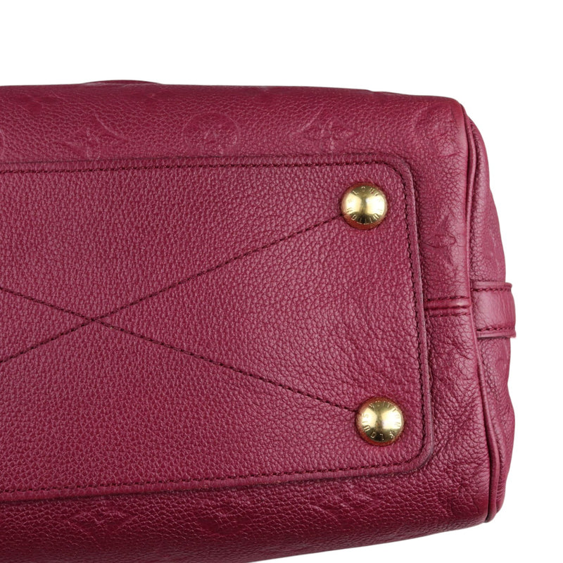 Speedy 25 Empreinte Bandouliere Burgundy GHW